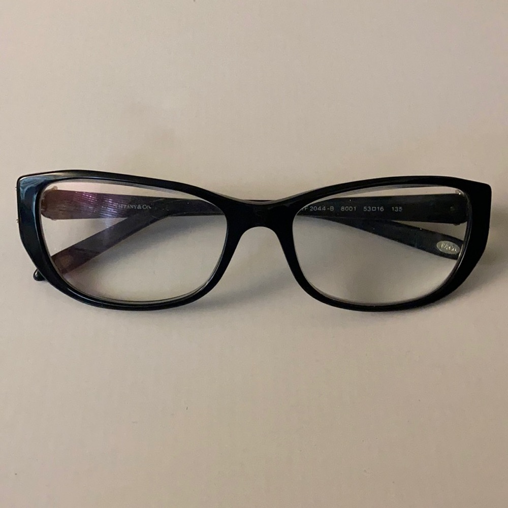Authentic TIFFANY & Co. TF 2044-B 8001 Black EYEGLASSES FRAME Italy.